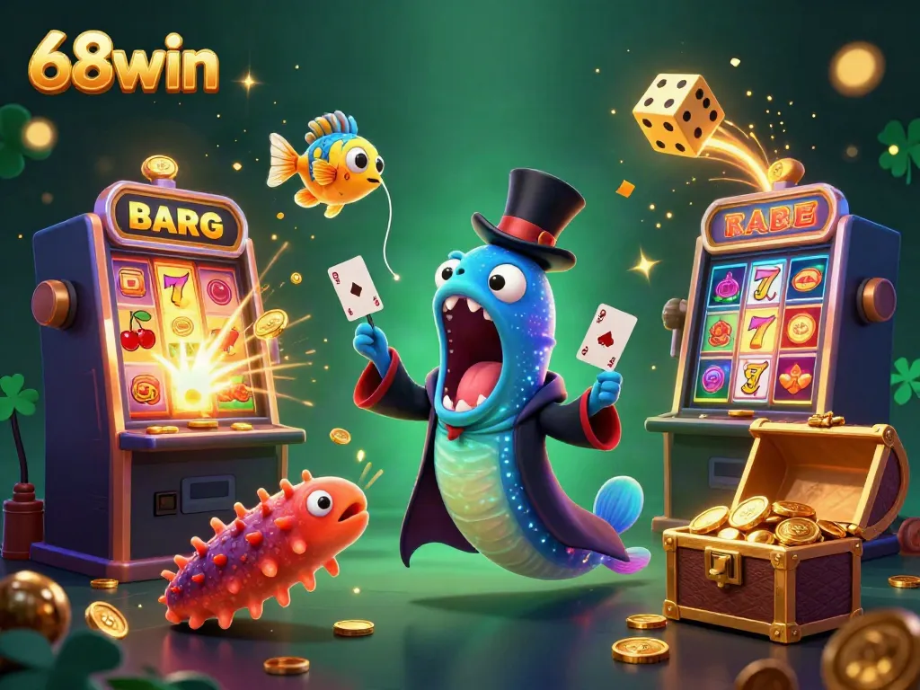 Experience thrilling magic at the 68win casino with dazzling characters and vibrant game elements.