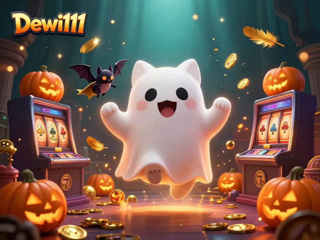 Kucing hantu bermain slot di kasino, Dewi111 menjadikan pengalaman bermain aman dan menyenangkan.