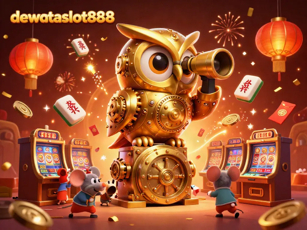 Permainan kartu remi dewataslot888 dengan gambar ilustrasi kasino yang penuh warna.