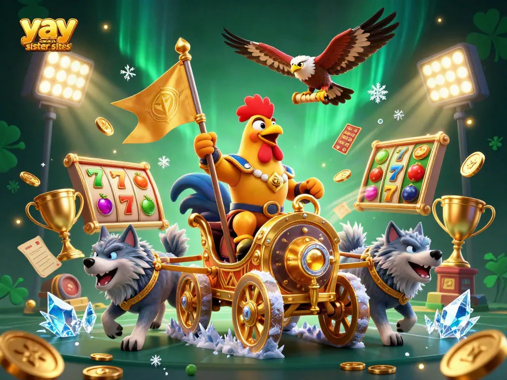 Play and win at yay casino sister sites with exciting slots, vibrant characters, and dynamic action.