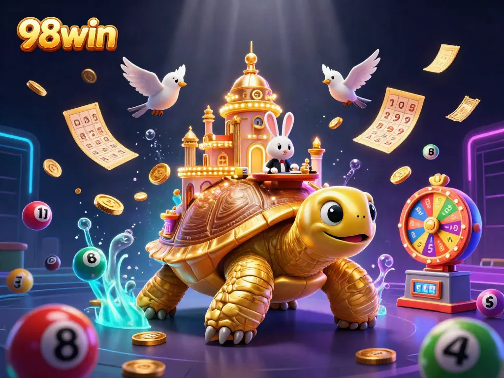 Join the excitement of 98win with a golden tortoise casino, dynamic games, and thrilling wins!
