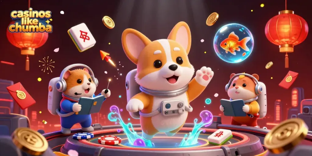 Experience thrills at casinos like Chumba with vibrant gaming elements and playful characters.