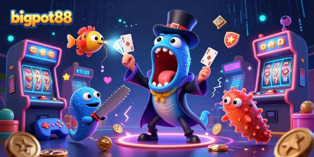 bigpot88 menghadirkan kualitas visual luar biasa dengan karakter kasino unik dalam aksi.