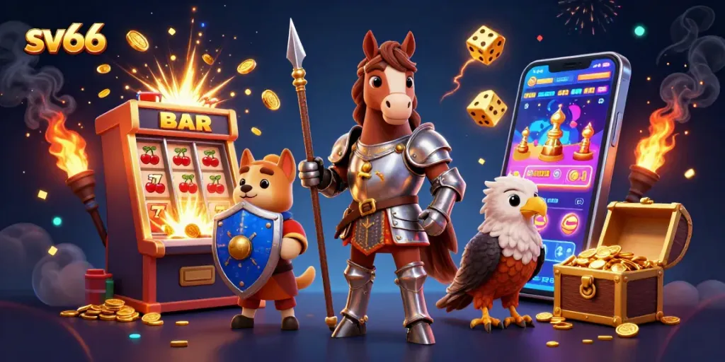 Spin the reels at sv66 with a jackpot explosion and immersive casino experience.