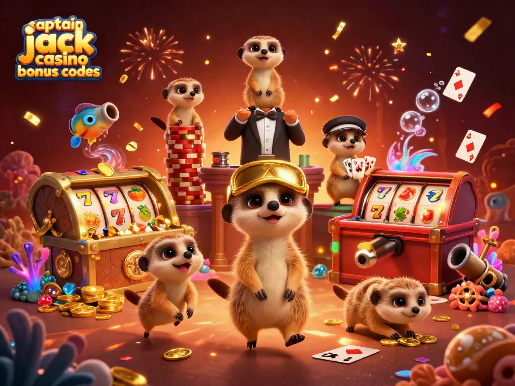 Engage with captain jack casino bonus codes while meerkats run their vibrant casino operation seamlessly.